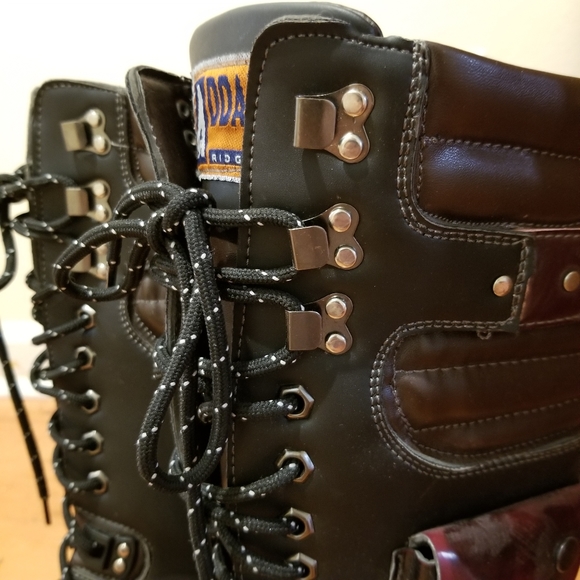 NWOT Addax Ridge moto combat boot w pocket holster - Picture 2 of 8